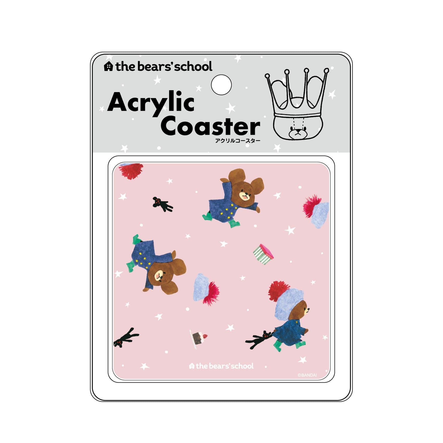 アクリルコースター　スター（ピンク）