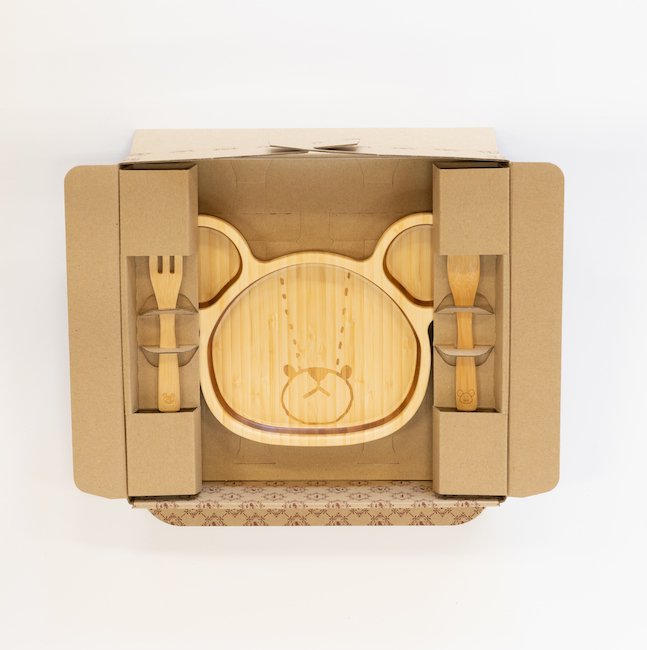 くまのがっこうジャッキー ランチプレートセット