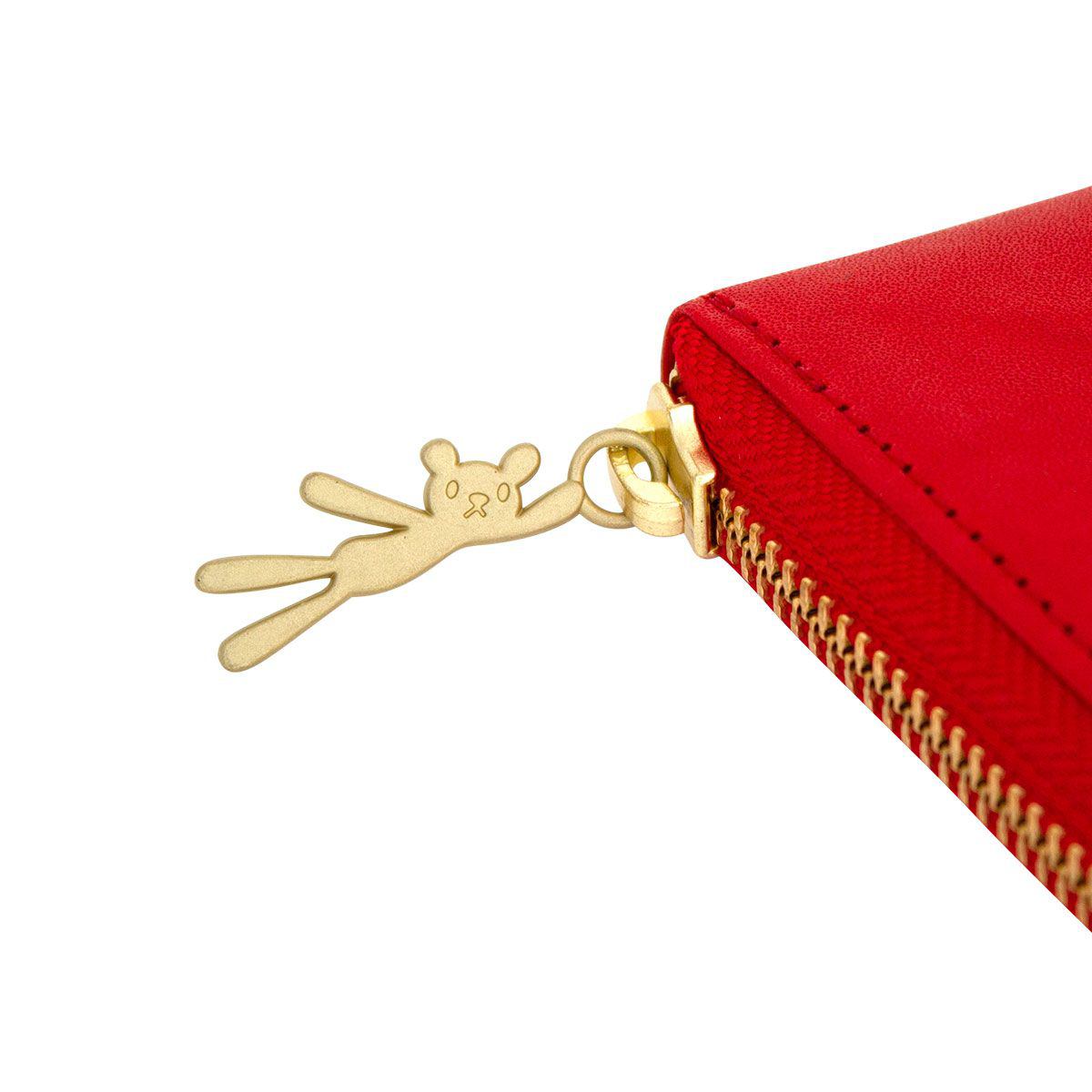 ジャッキー ラウンドファスナー財布（レザー）