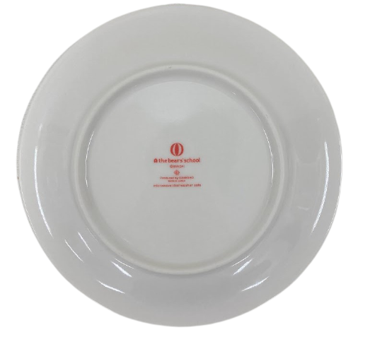 くまのがっこう20周年ケーキ皿（王冠）