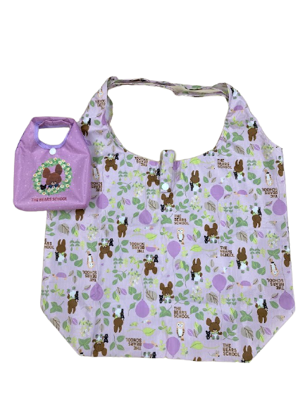 エコバッグ（グリーン・ピンク・パープル）