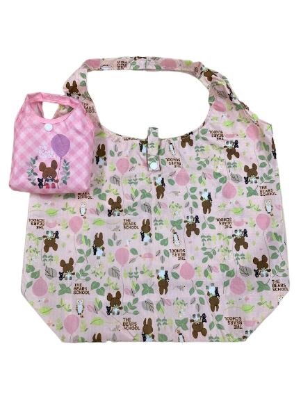 エコバッグ（グリーン・ピンク・パープル）