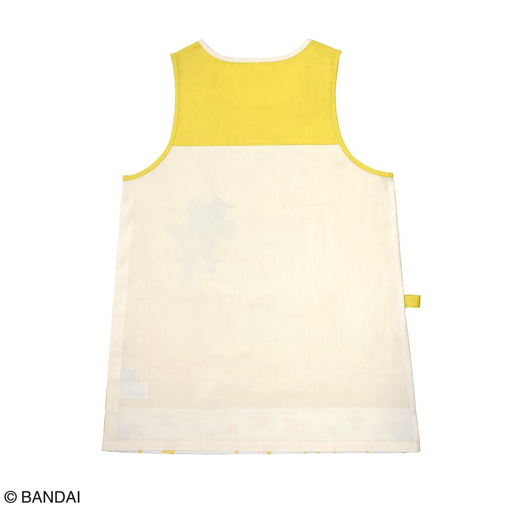 看護師・介護士用エプロン　ジャッキーのゆめイエロー