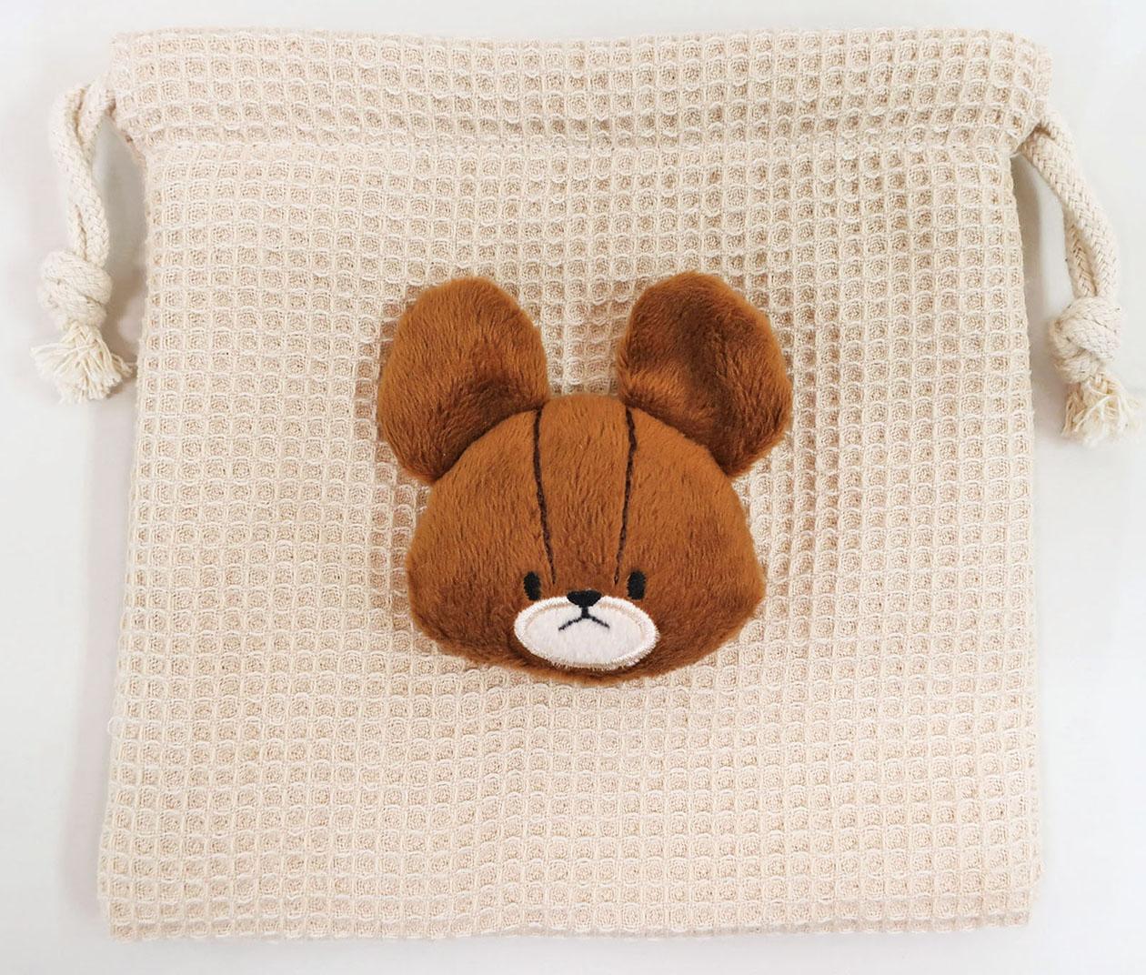 ボアフェイス巾着（２種）