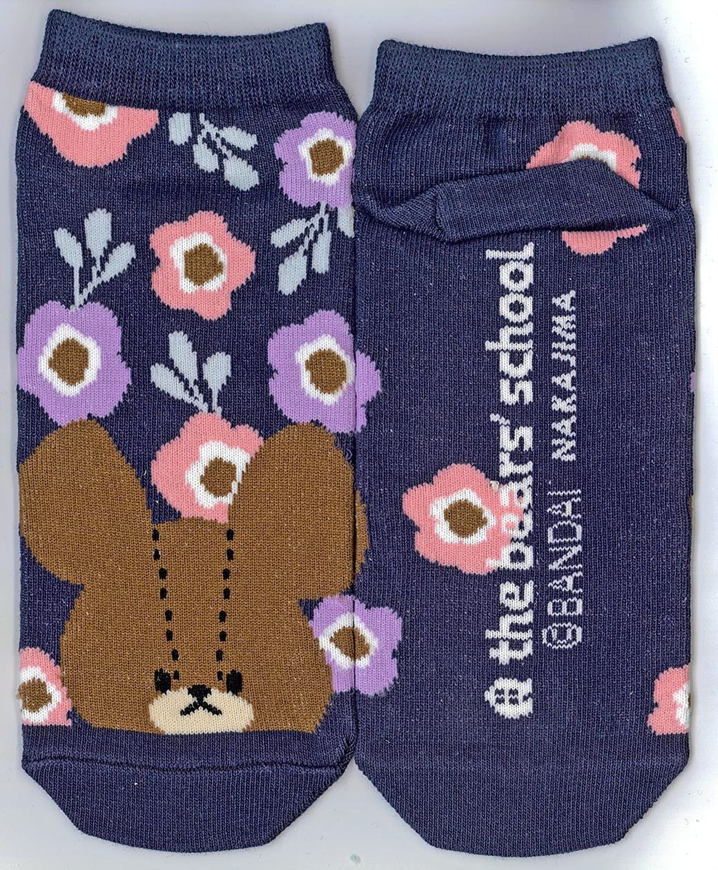 ソックス　花柄