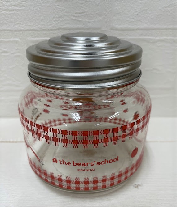 くまのがっこう　Coockin’Jackie　キャンディポット（ギンガム）