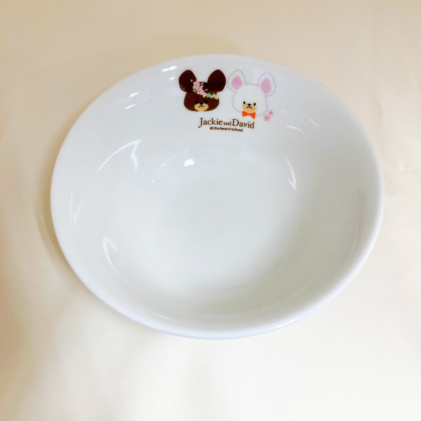 くまのがっこうはなかんむり ミニラーメン丼