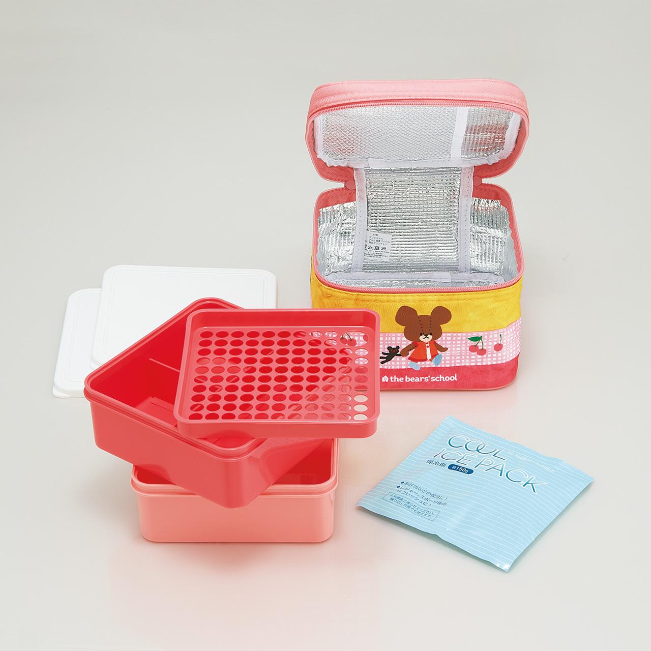 保冷バッグ付き行楽ランチセット(保冷剤付き)