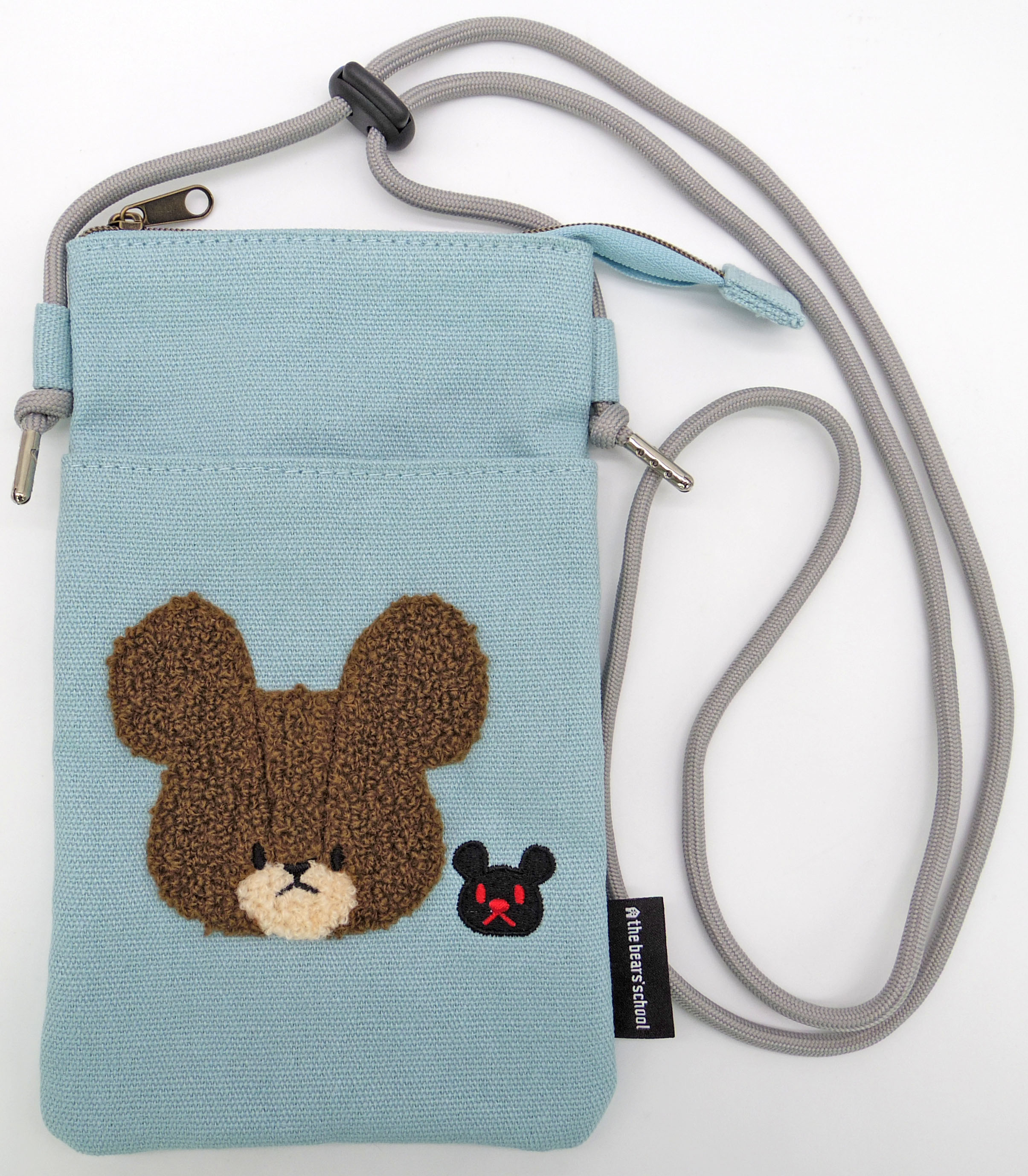 ファスナーサコッシュ(PK/BL)