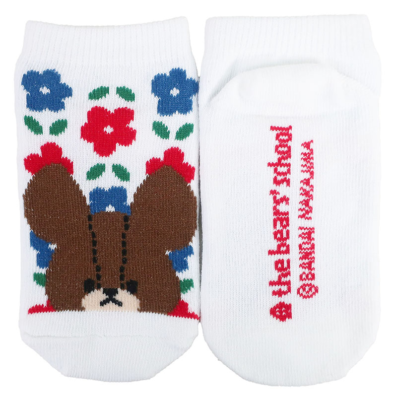 キッズソックス　フラワー