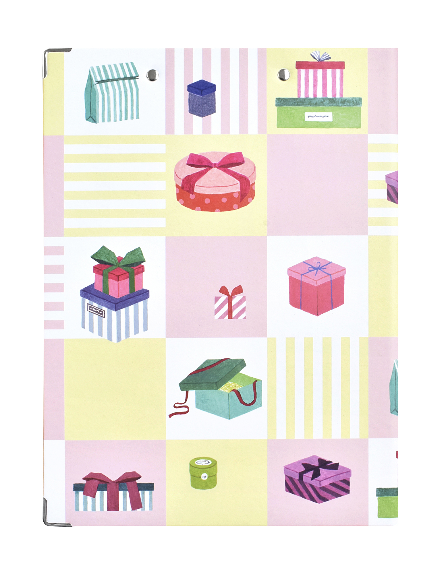 クリップボード　プレゼントフォーミー　ピンク